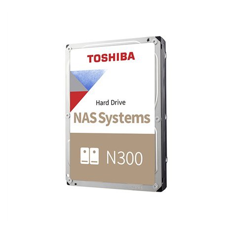Toshiba HDD NAS N300 3.5"" 4TB / 7.2k / SATA / 256MB / Reliability: 24x7, 180TB per year, 1M hours / 3Y Warranty (RETAIL HDWG440 - 2